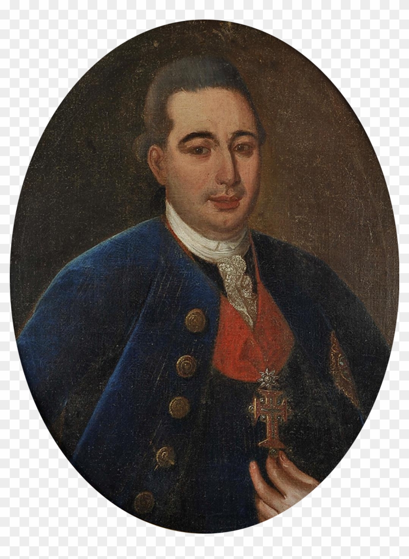 Retrato De Fidalgo Com Cruz Da Ordem De Cristo - Gentleman Clipart #4663447