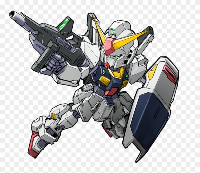 Gundam Art, Gundam Wing, Zeta Gundam, Mecha Anime, - Chibi Zeta Gundam Clipart