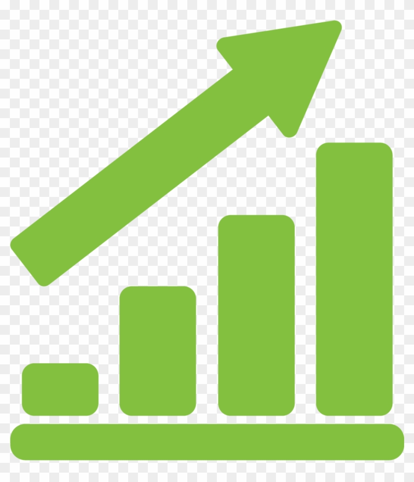 We Know Our Stuff - Positive Graph Icon Clipart