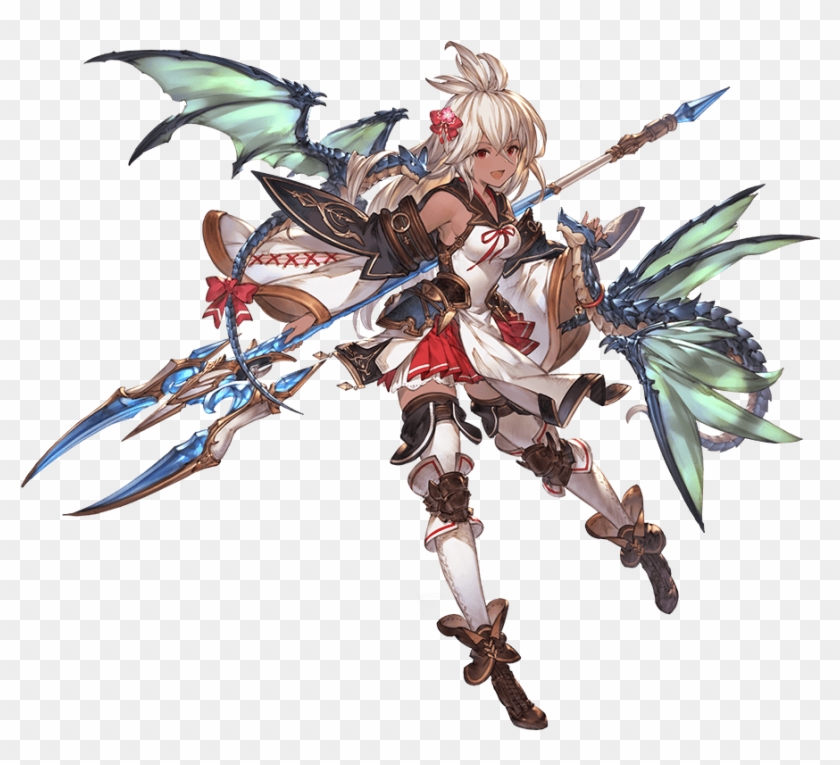 Flying Twords The Dawning Sky On Twitter - Zooey Granblue Clipart