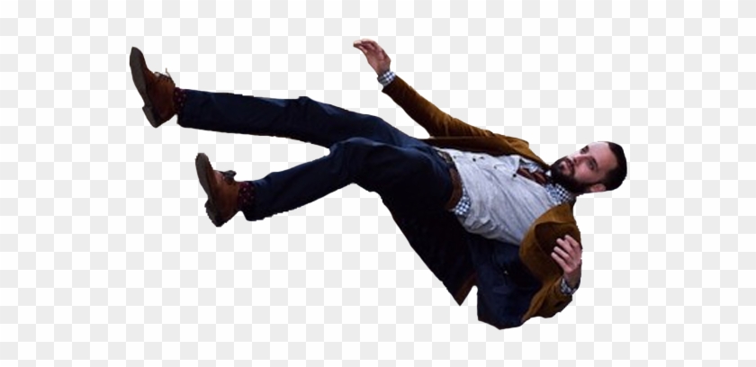 #man #people #falling - Person Falling Transparent Background Clipart #4664519