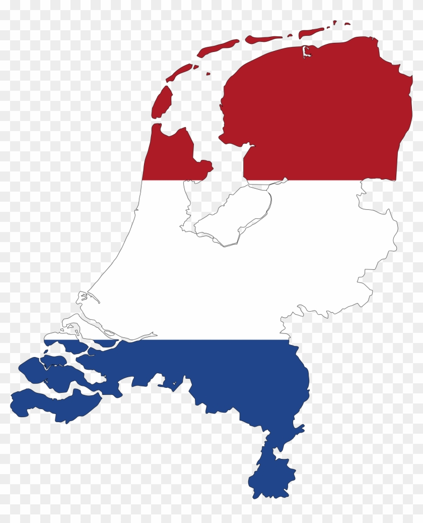 This Free Icons Png Design Of Netherlands Map Flag - Netherlands Flag Map Clipart #4664714