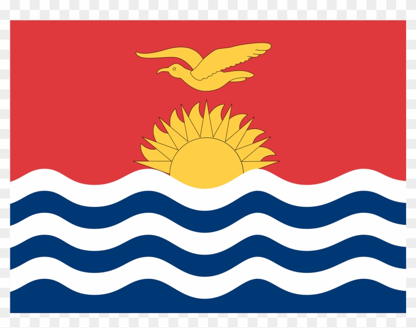 Kiribati Flag 1979px 188 - South Pacific Islands Flag Clipart #4664788