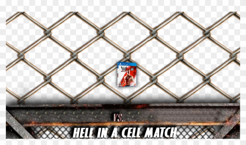 Hell In A Cell Match Card - Wwe Hell In A Cell Match Card Template Clipart #4665051