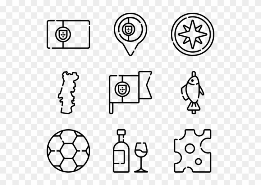 Portugal - Chinese New Year Icon Transparent Background Clipart