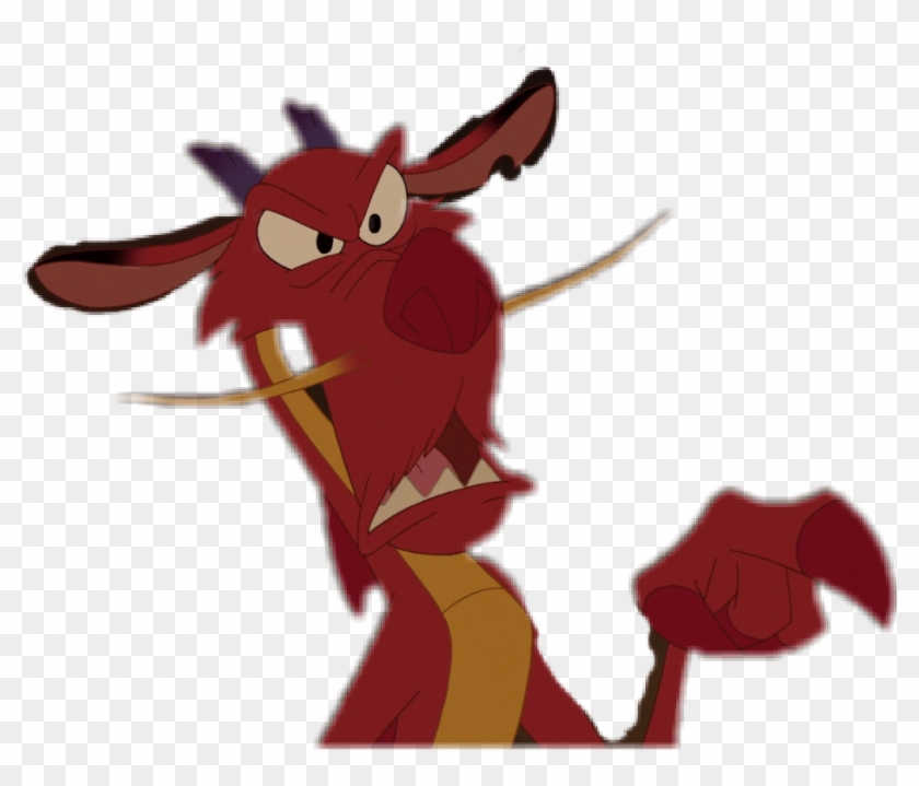 Mushu Sticker - Cartoon Clipart