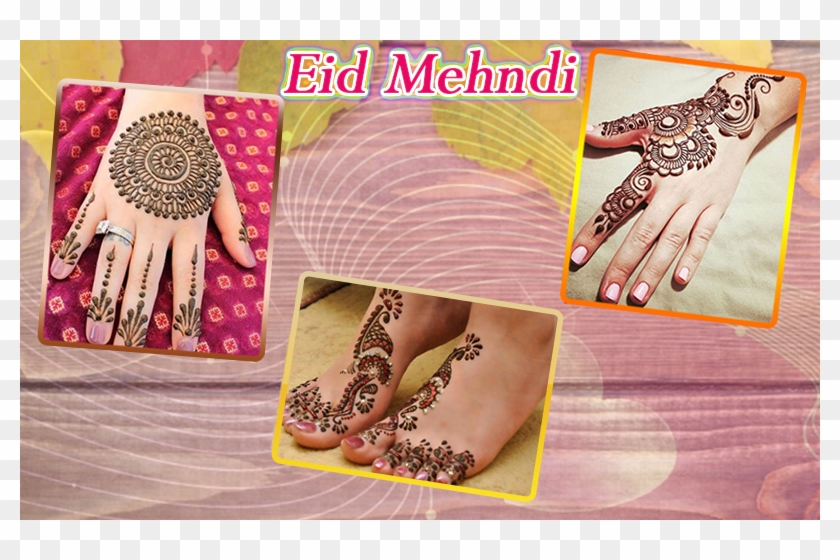 Eid Muabarak Mehndi Simple Fancy New Henna Design لقطة - Stylish Mehndi Latest Design Clipart #4666092