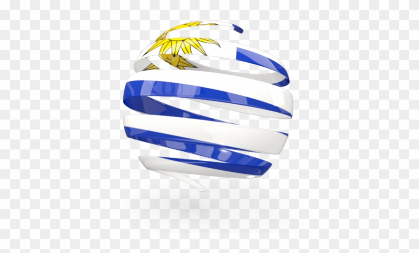 Uruguay Flag Round Png Clipart #4666626