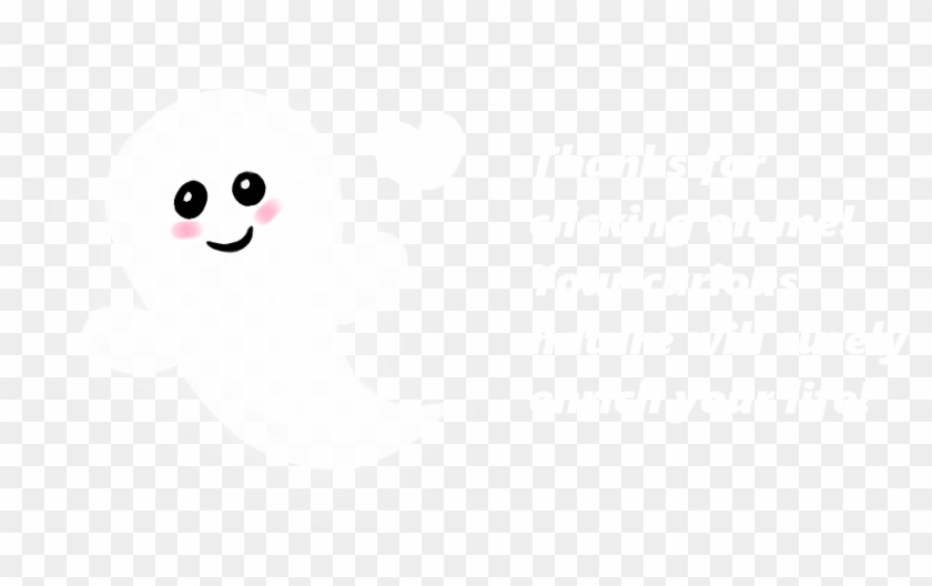 “click To See A Spooky Ghost ” - Ninjas Can T Catch You Clipart