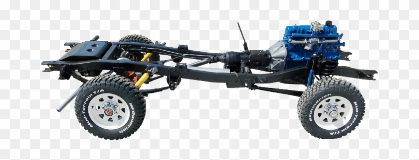 1973 Ford Bronco Chassis Clipart