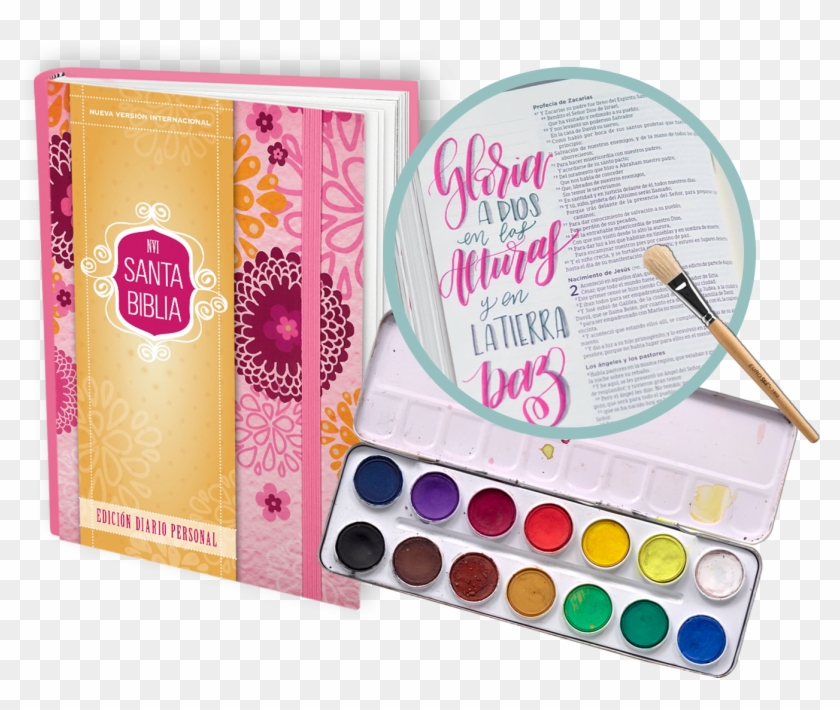 Dentro De Una Cubierta Exclusiva Y Elegante, Esta Edición - Santa Biblia Diario Personal Clipart