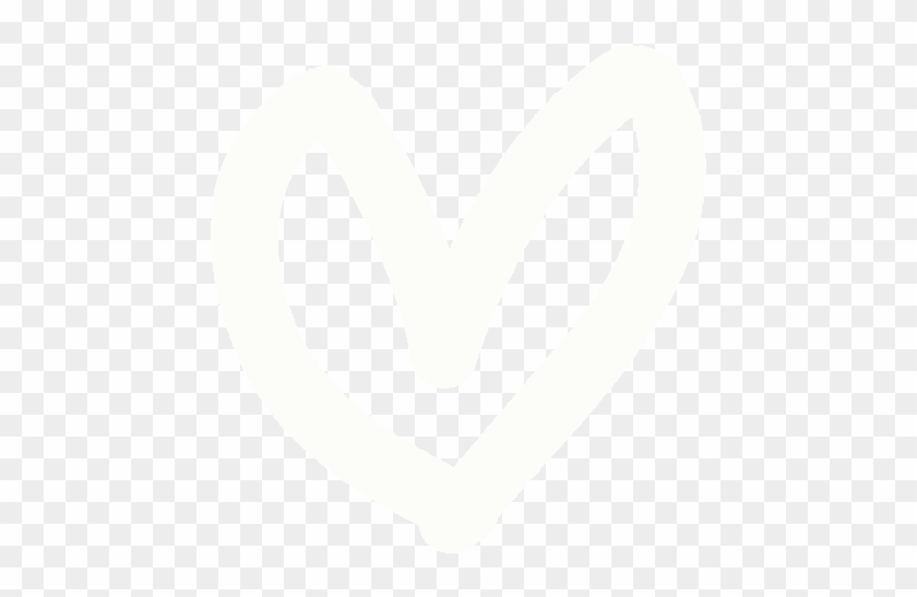 White Heart Transparent - Emblem Clipart