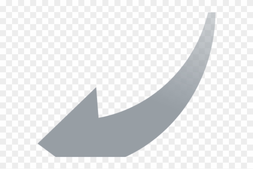 Arrow Clipart Grey - Melee Weapon - Png Download