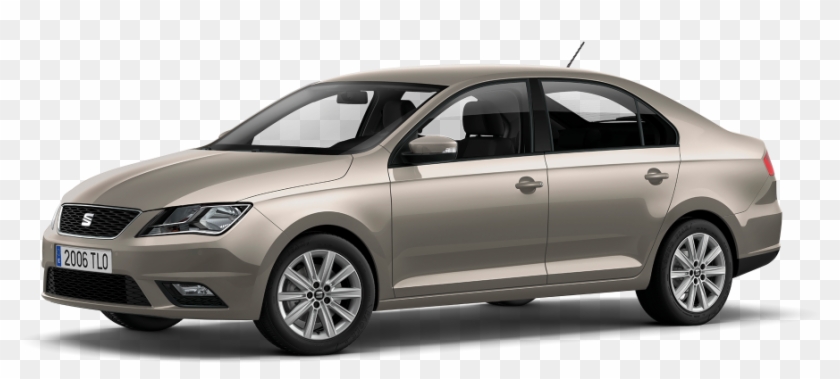 Vista Lateral Del Seat Toledo En Color Beige - Tesla Model X Vs Model Y Clipart