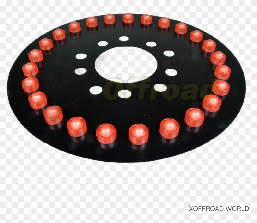 Led Spare Tire Third Brake Light Ring - Circle Clipart #4668241