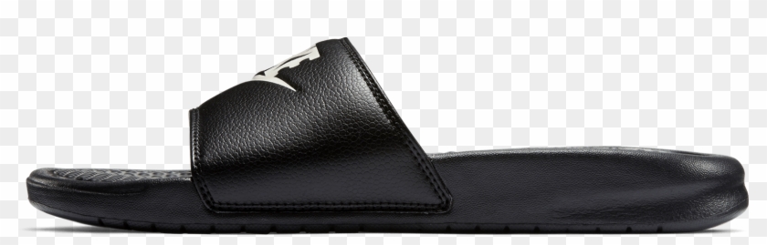 Benassi Just Do It Black/white - Nike Clipart