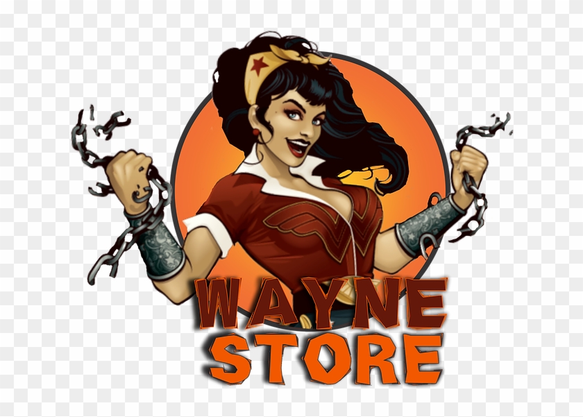 Logo Wayne - Wonder Woman Dc Bombshells Clipart