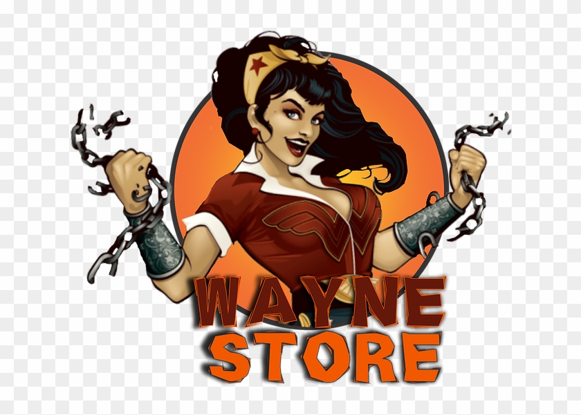 Logo Wayne - Wonder Woman Dc Bombshells Clipart #4668487