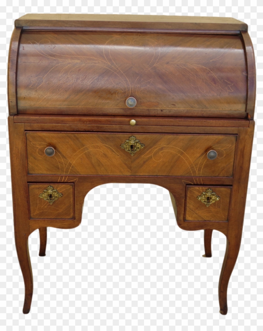 Desk - Antique Furnishings Transparent Png Clipart