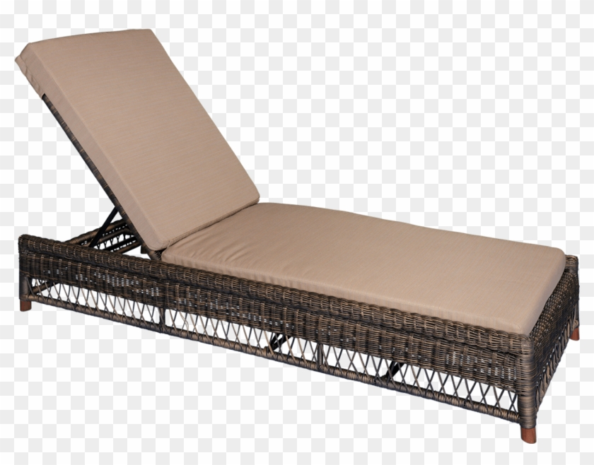 Vintage Chaise - Sunlounger Clipart