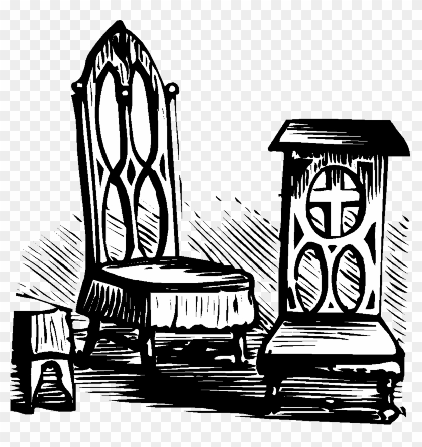 Chair Fancy Vintage Furniture Png Image - Illustration Clipart #4669986