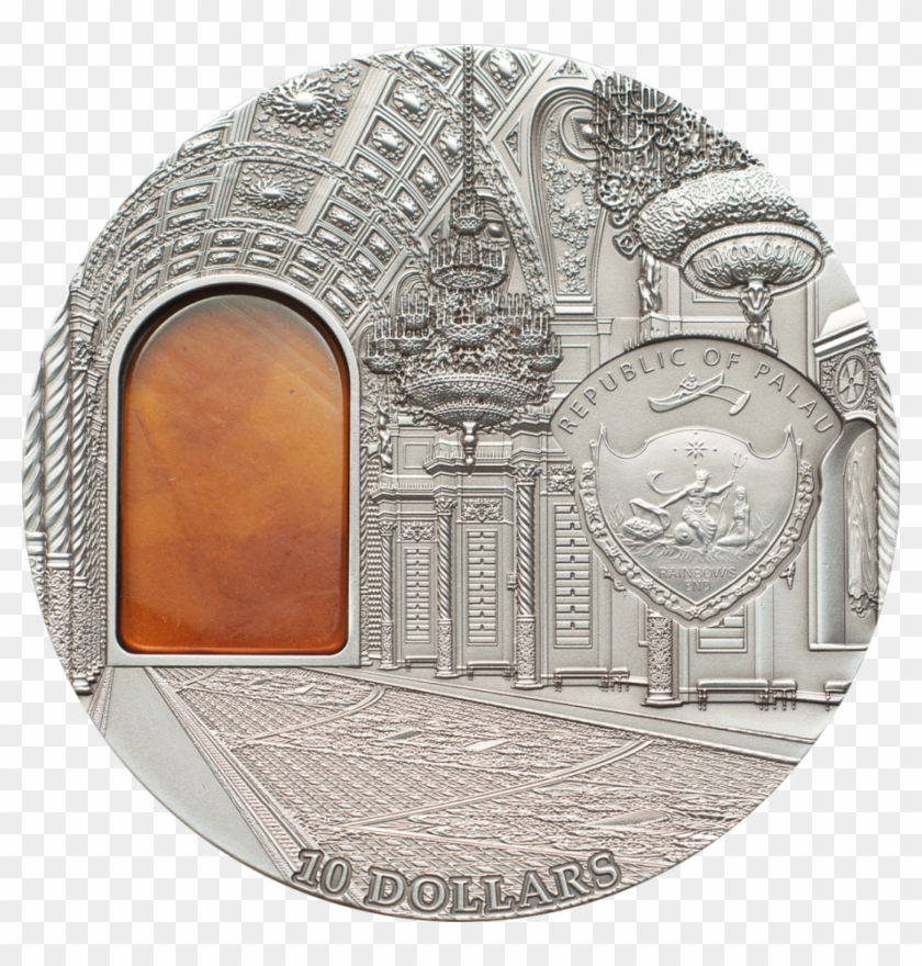 2012 Palau 2 Oz $10 Silver Coin - Emblem Clipart #4670711