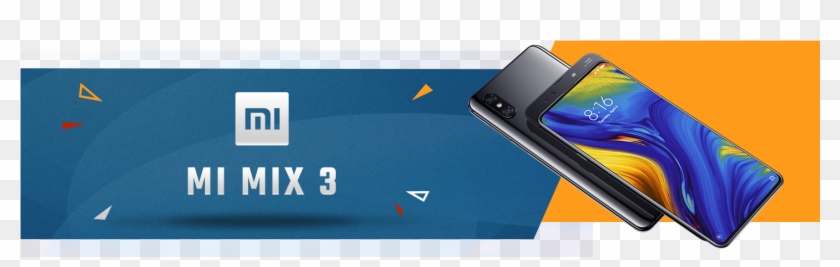 Xiaomi Mi Mix 3 Smartphone At Pb Tech - Smartphone Clipart