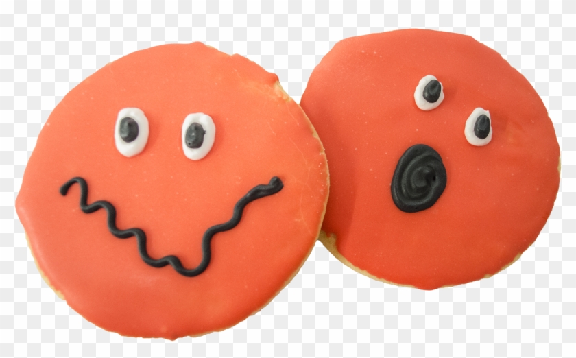 Halloween Iced Cookies - Halloween Cookie Png Clipart