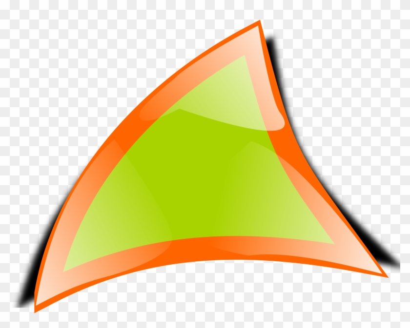 Triangle Clipart Png - Warped Triangle Transparent Png #4671290
