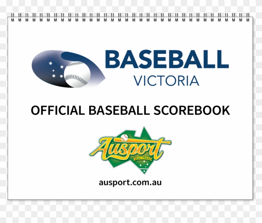 Baseball Victoria Official 9 Batter Score Book Clipart #4671543