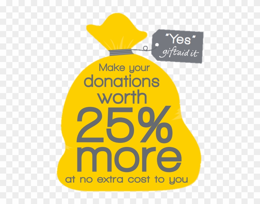Gift Aid Is A Government Scheme That Allows Us To Claim - Gift Aid Clipart