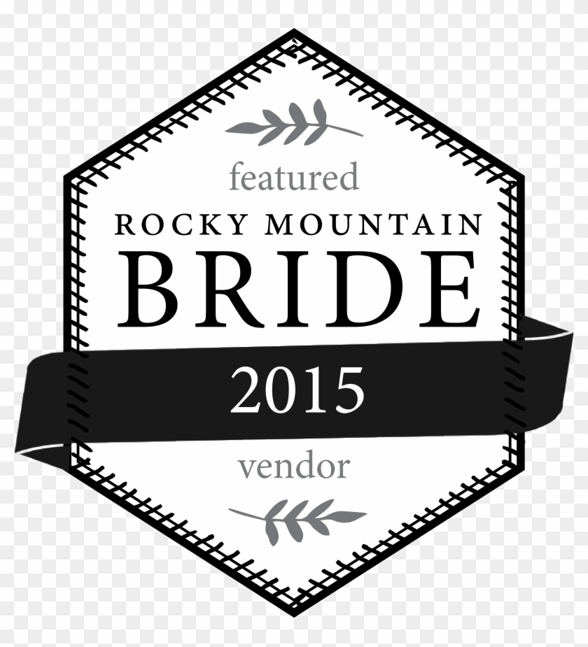 Hipster Badge Png - Rocky Mountain Bride Badge Clipart