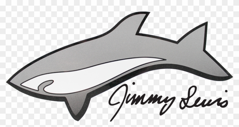 Jimmy Lewis Shark And Signature Logo - Jimmy Lewis Clipart (#4671908 ...