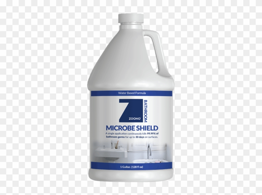 Microbe Shield Bathroom 1 Us Gallon - Plastic Bottle Clipart #4672163