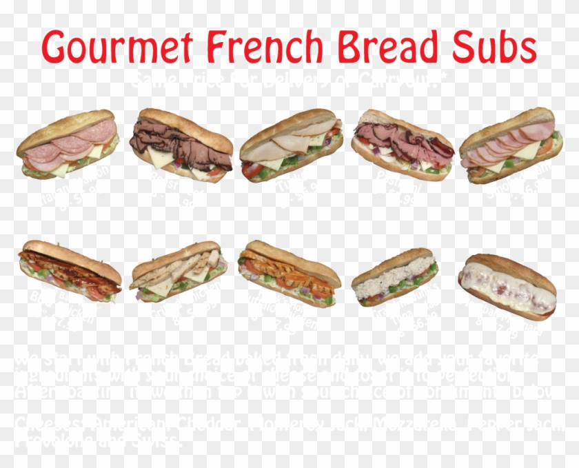 Subs - Fast Food Clipart