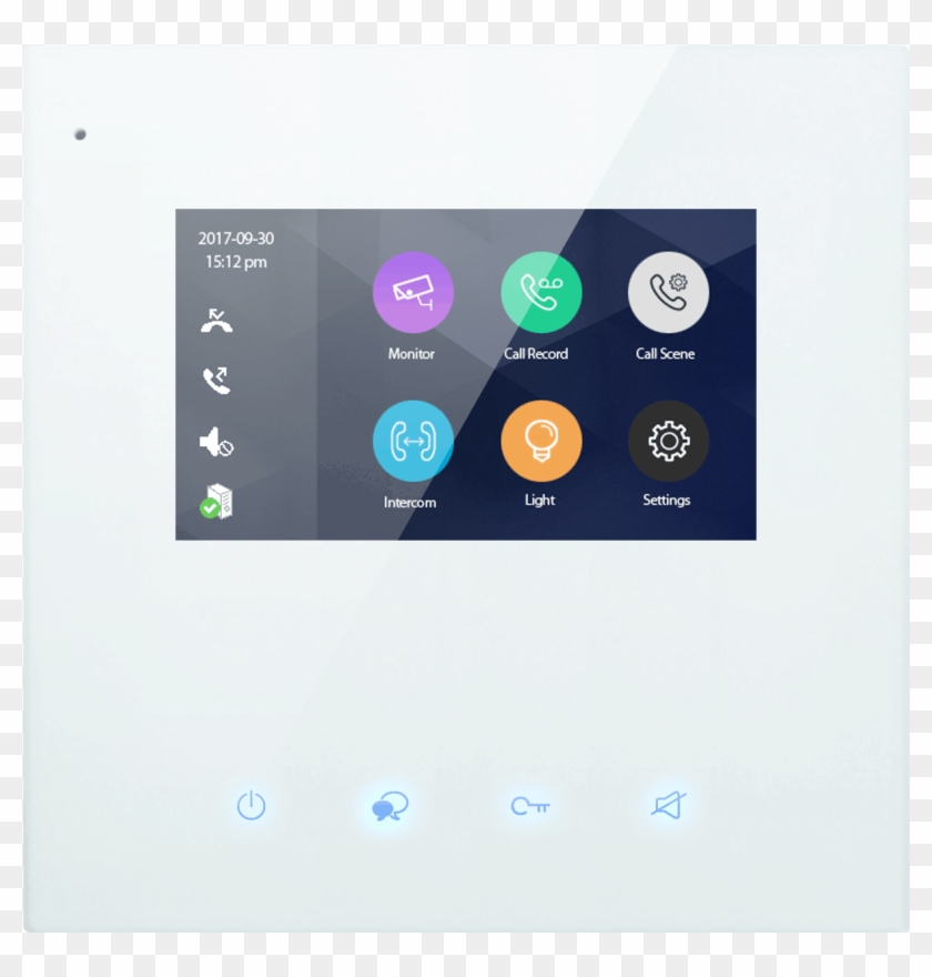 Stay Connected With Your Door Intercom By Radio - Vdx 439 Clipart