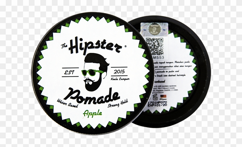 Hipster Pomade Logo Png - Pomade Hipster Vanilla Clipart