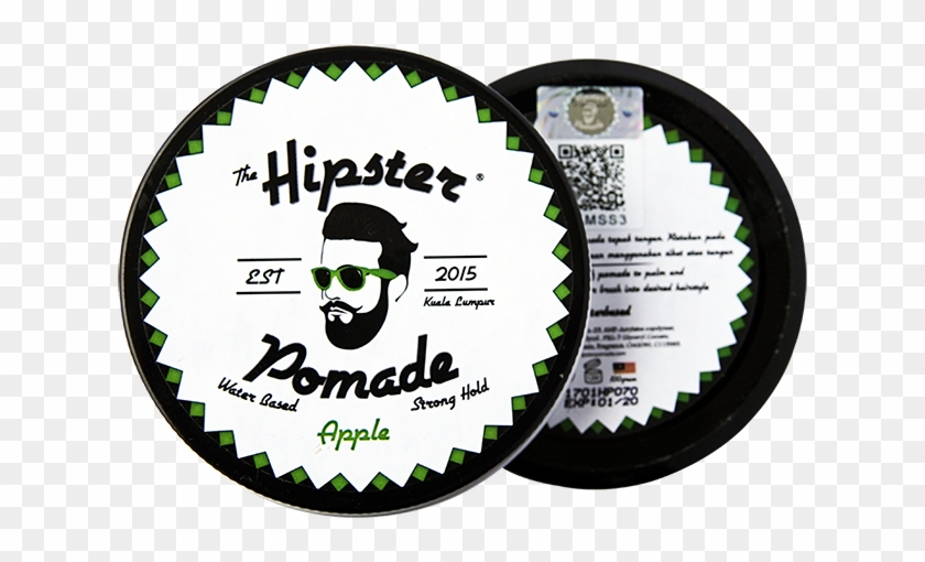 Hipster Pomade Logo Png - Pomade Hipster Vanilla Clipart #4672503