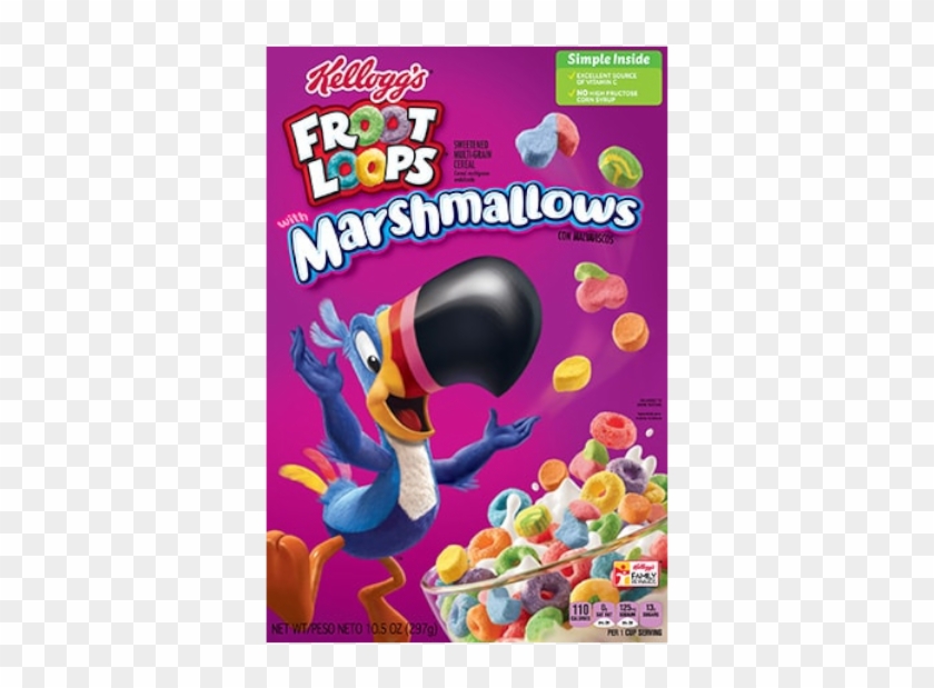 Froot Loops Marshmallow 10oz - Fruit Loops Marshmallow Cereal Clipart #4672613