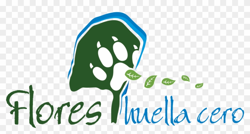 Logo Flores Huella Cero Clipart #4672737