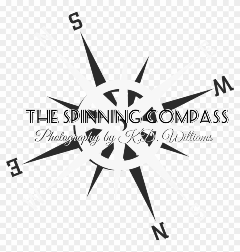The Spinning Compass - Illustration Clipart