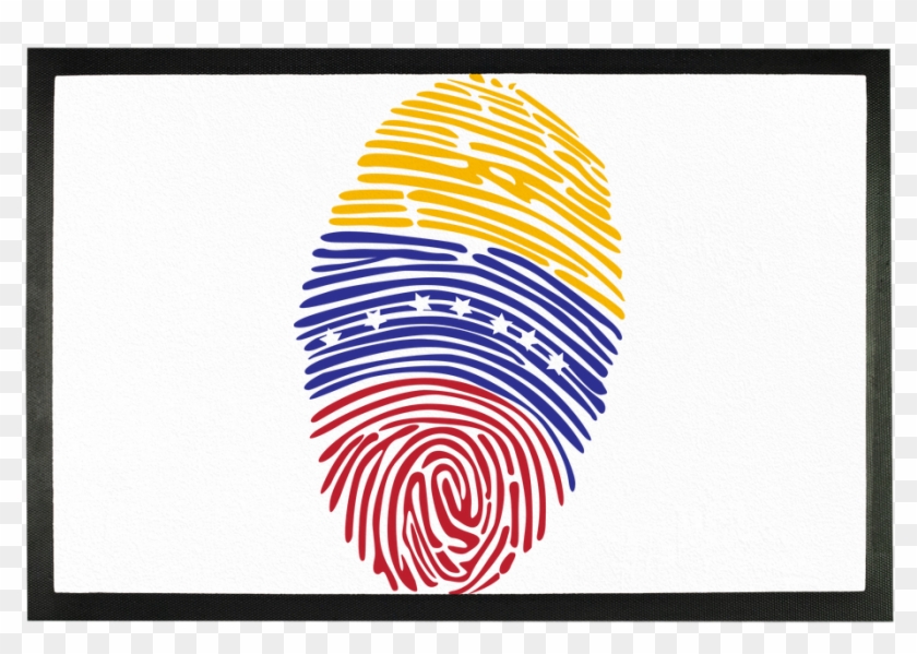 felpudo Sublimado Good Vibes Venezuela - Circle Clipart