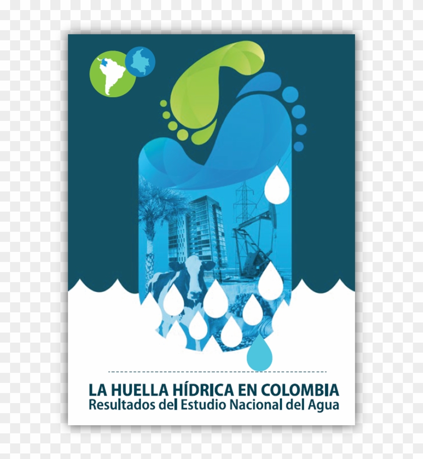La Huella Hídrica En Colombia, Resultados Del Estudio - Huella Hidrica Colombia Clipart