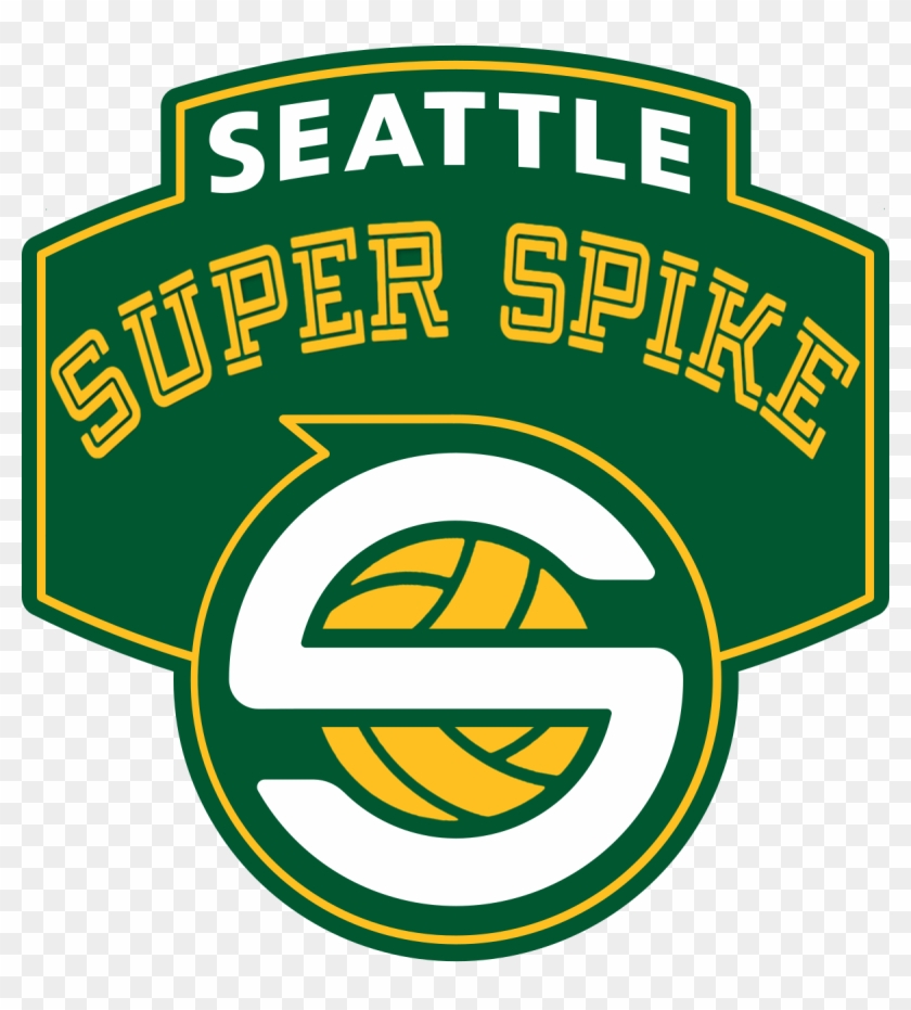 *new Format* Seattle Super Spike - Seattle Supersonics Clipart