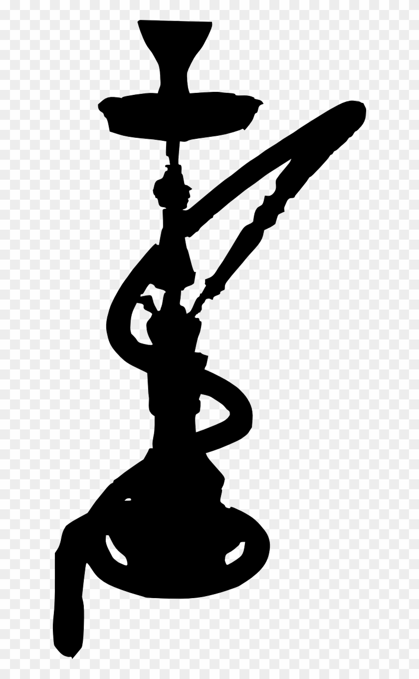 Hookah Silhouette Png Clipart #4673315