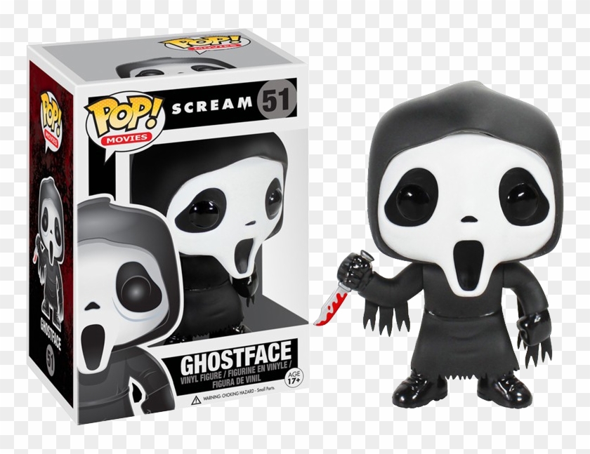 Ghostface Pop Vinyl Figure - Scream Funko Pop Clipart #4673429