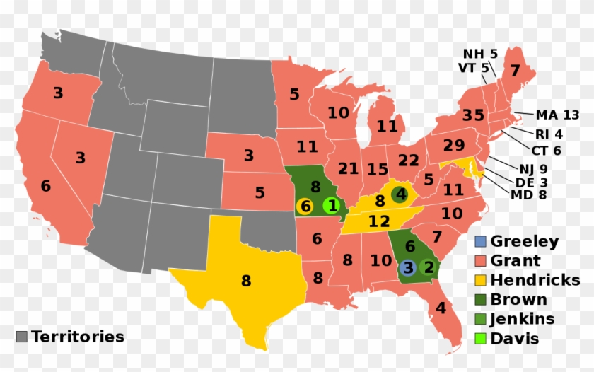 Elecciones Presidenciales De Estados Unidos De - Electoral College 2000 Clipart #4673579