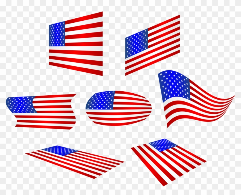 Bandera Estados Unidos De Norteamerica - Stock Exchange Clipart