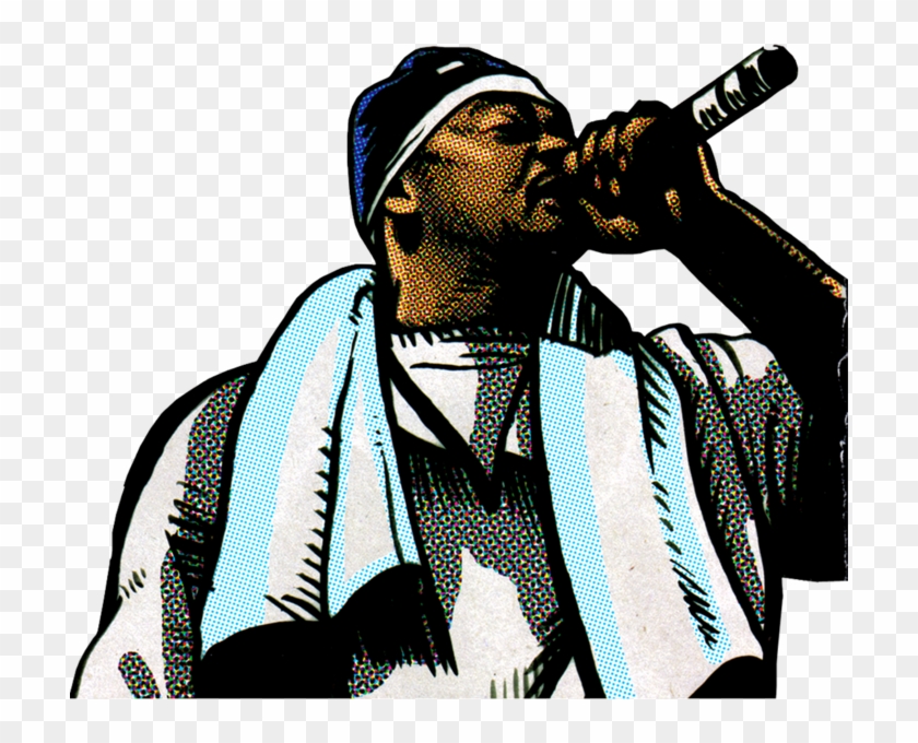 Ghostface Comic 1 - Shoot Rifle Clipart