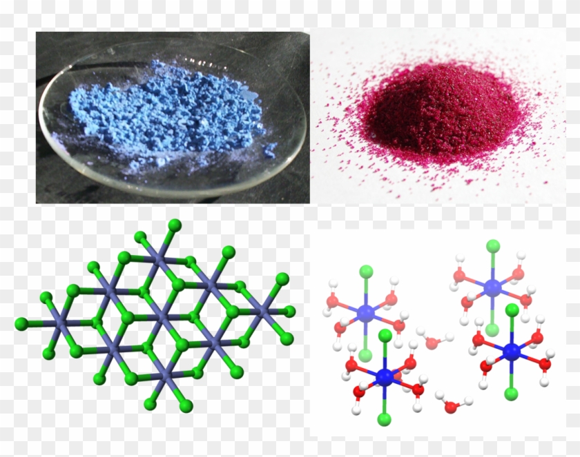 Cobalt Chloride As An Example Of A Solid Hydrate - Cobalt Ii Chloride Clipart